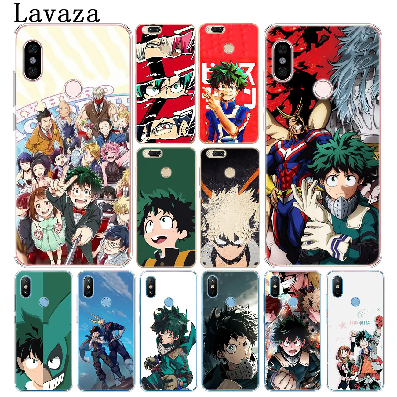 Жесткий чехол для телефона Lavaza My Hero Academy Xiaomi Redmi K20 8A 7A 6A Note 8 8T 7 5 6 Pro 4