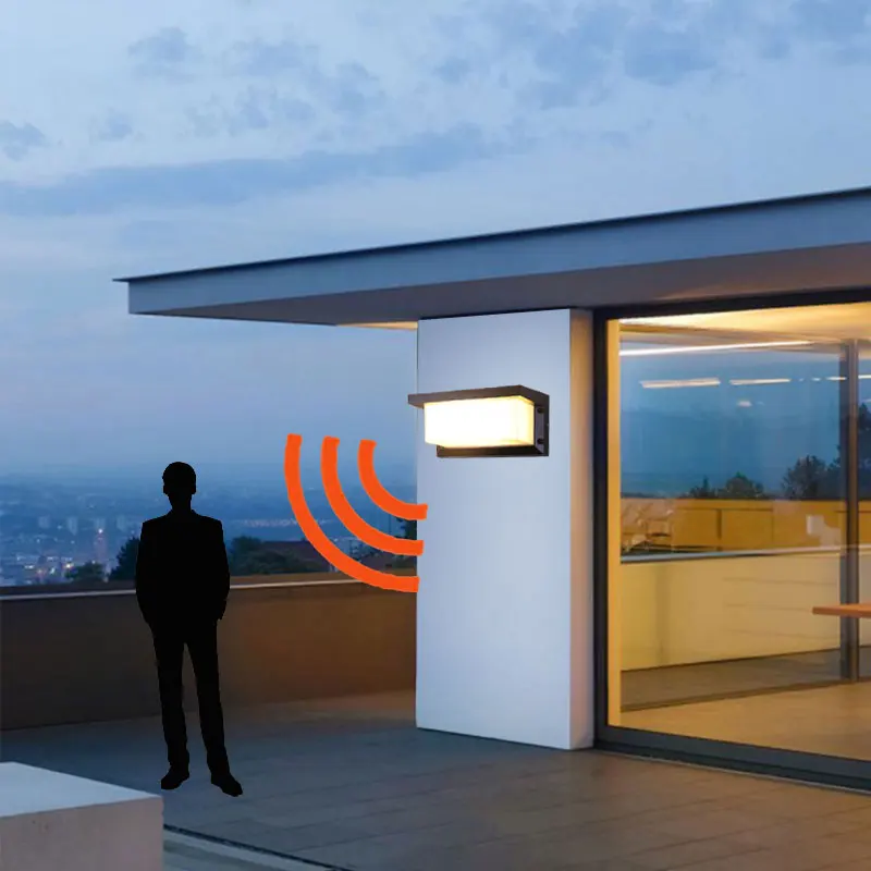 Светодиодная настенная лампа IP66 современный водонепроницаемый садовый