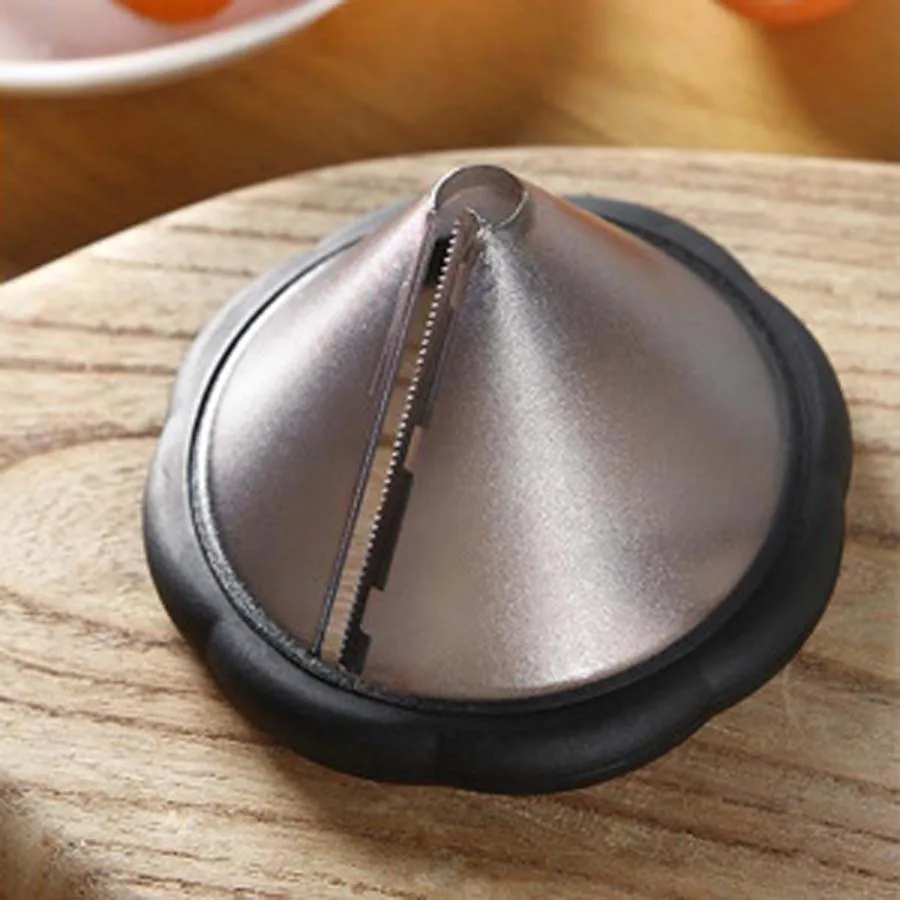 Фруктовый и овощной спиральный тип рулон с воронкой нож для резки цветов