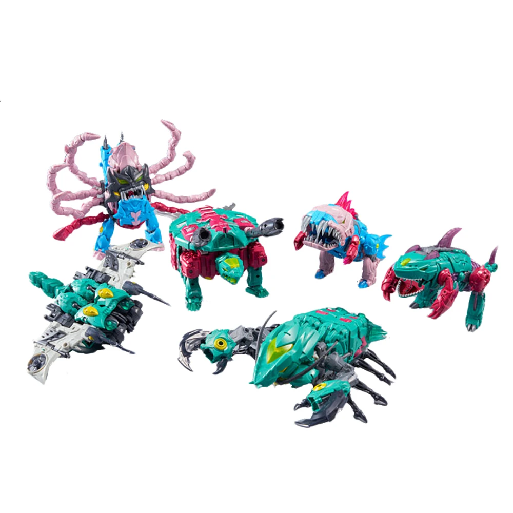 TFC P 01 06 G1 трансформация фигурка игрушка король Посейдон 6в1 комбинация пиранкон