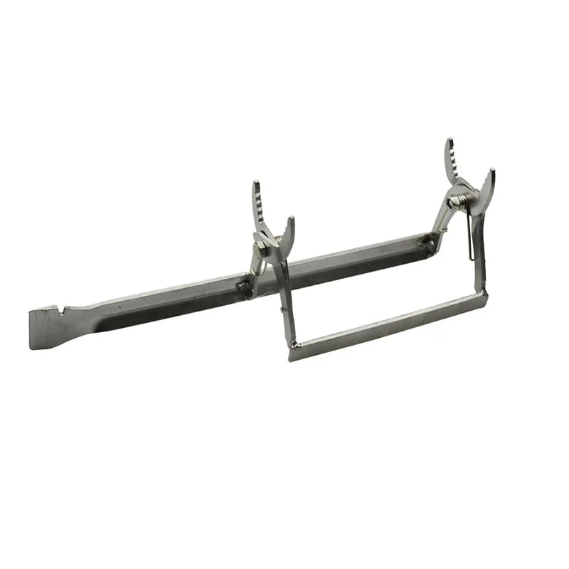 4 шт. Пчеловодство Нержавеющая сталь лопата для снега с вакуумными шинами зажим