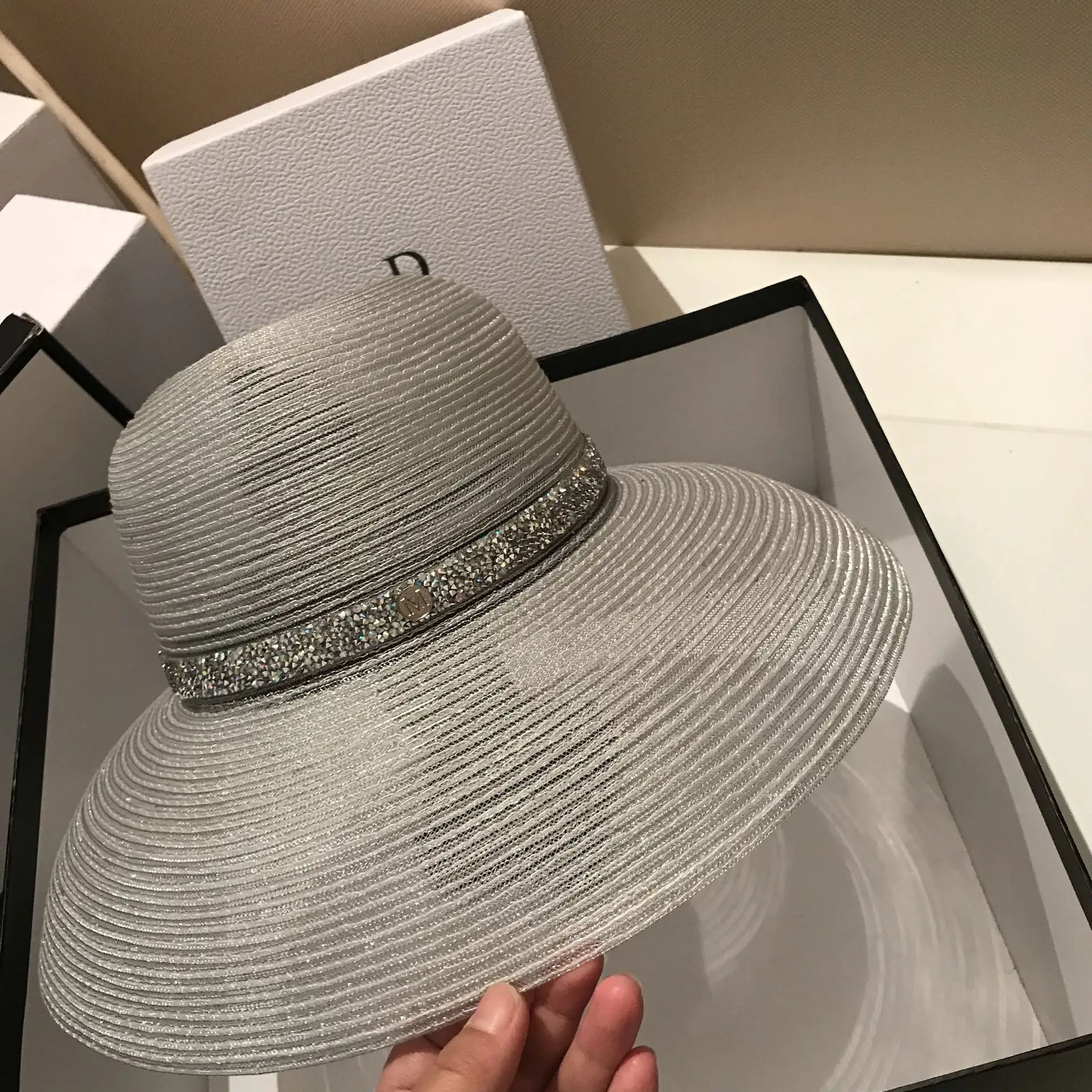 

Summer Hats For Beach Women Transparent Hats For Women Visors Hat Wide Brim Hat Caps UV UPF50 Travel Foldable