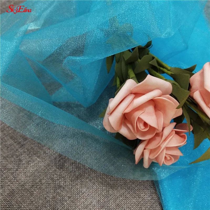 Тюлевая юбка-пачка в рулонах блестящая с блестками для малышей 5 мес./10 мес.