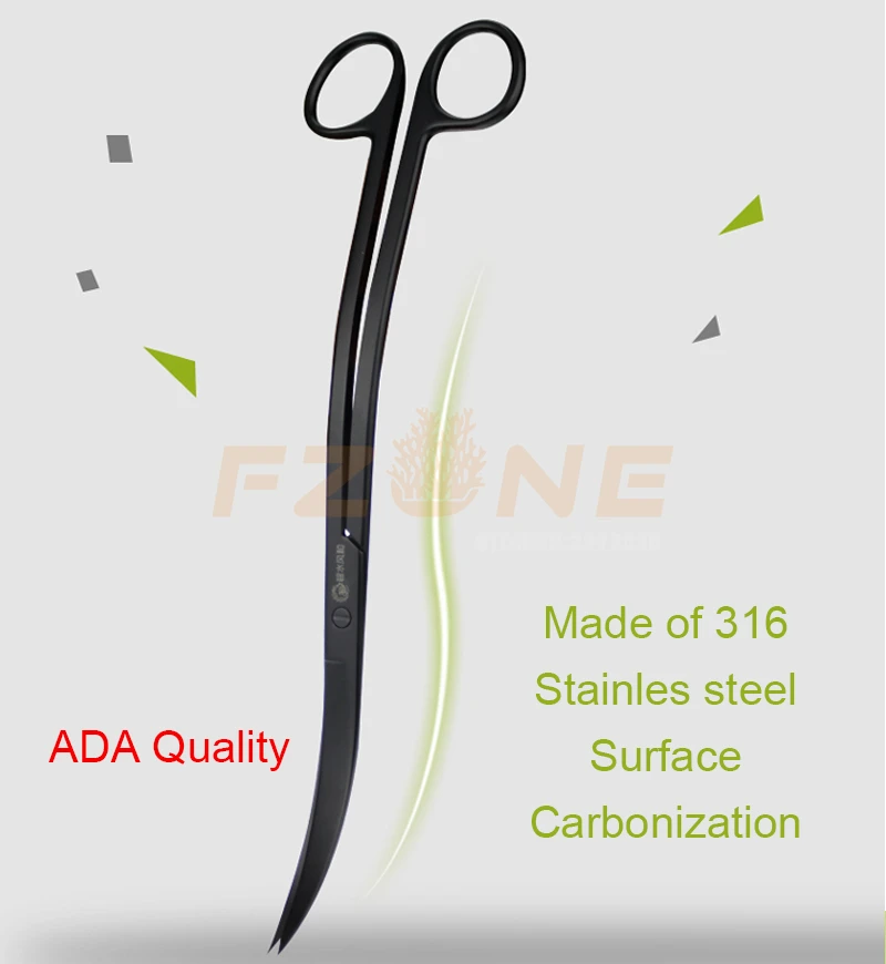 Ножницы для аквариума ADA W качество нержавеющая сталь|Инструменты чистки| |