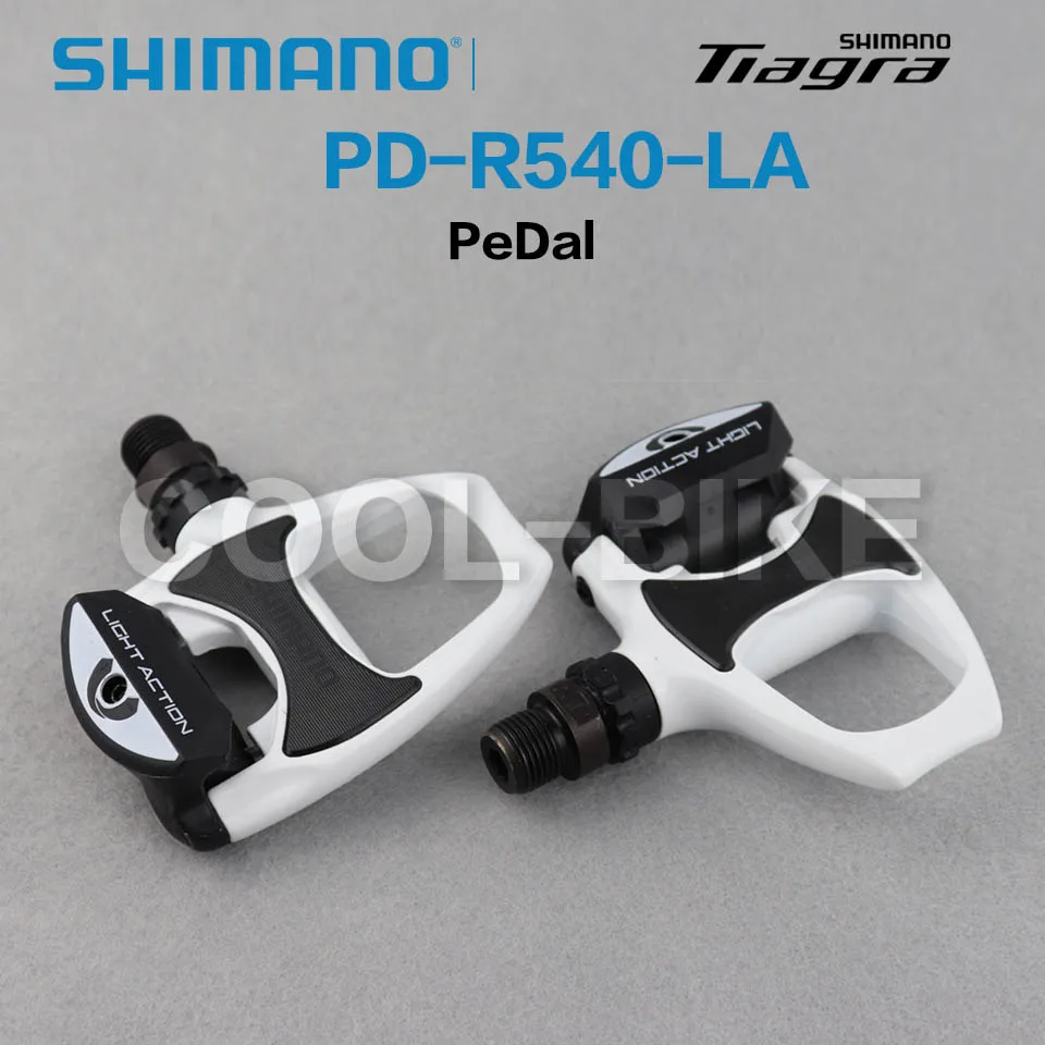 SHIMANO PD R540 LA Road bicycle pedal Light Action SPD-SL Bike Pedals Include SM-SH11 Self-locking Cleats Shimano genuine goods | Спорт и