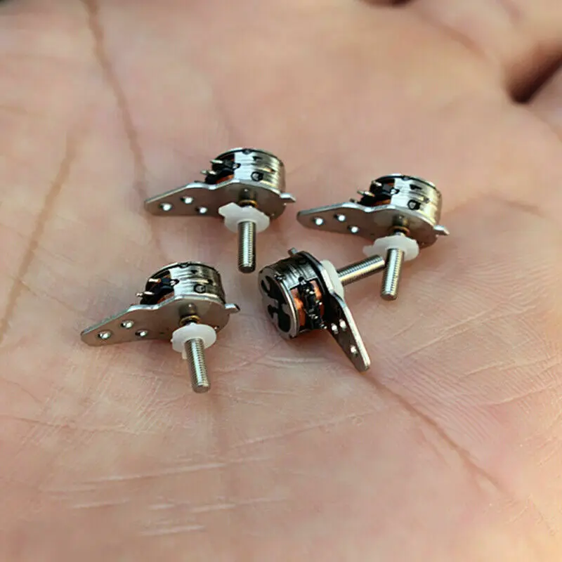 5 шт. драгоценный Nidec Ультра-мини Шаговый двигатель 2-фазы 4-провода Линейный винтовой слайдерный блок гайки с подвижным столом для цифровой камеры.