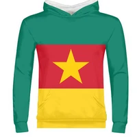 cameroon male youth free custom print photo cmr country zipper sweatshirt nation flag cameroun cameroonian french clothes