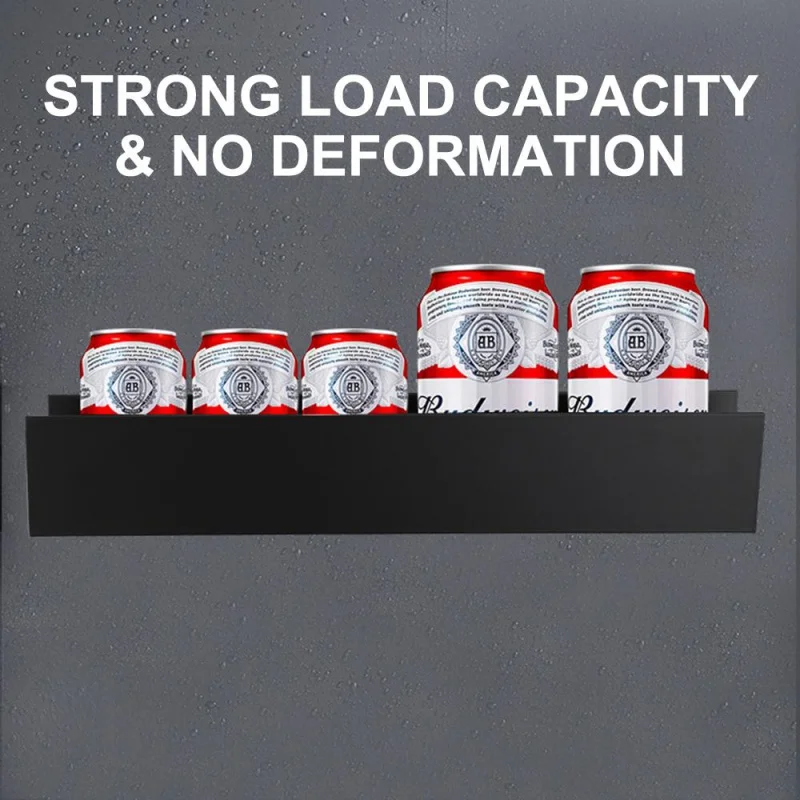 bathroom shelf organizer wall mount shower shampoo soap cosmetic shelves kitchen storage rack holder bathroom accessories free global shipping