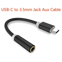 type c female to 3 5mm aux audio jack earphone headphone cable converter adapter for macbook samsung galaxy xiaomi huawei 1pc