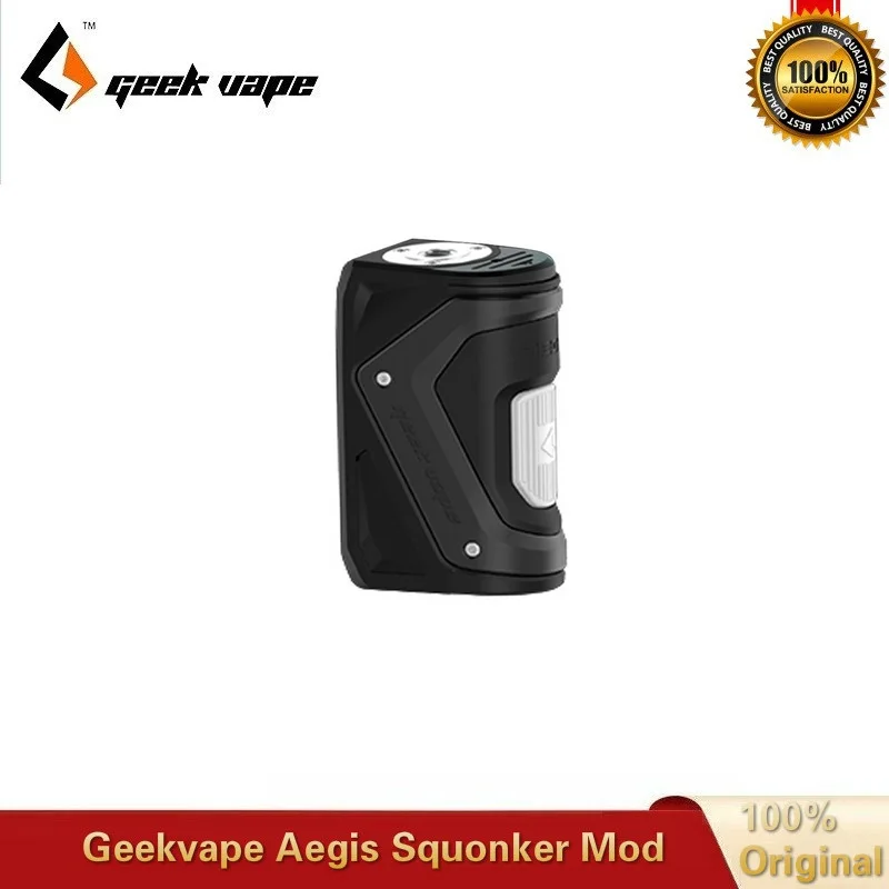 Оригинальный мод Geekvape Aegis Squonker 100 Вт TC бокс-мод с бутылкой 10 мл аккумулятор 18650