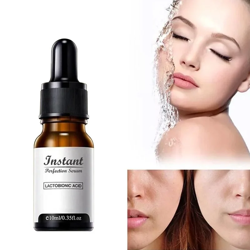 

Facial Essence Hyaluronic Acid Pore Shrinking Serum Moisturizing and Repairing Large Pores Skin Care Repairing Liquid 10ml