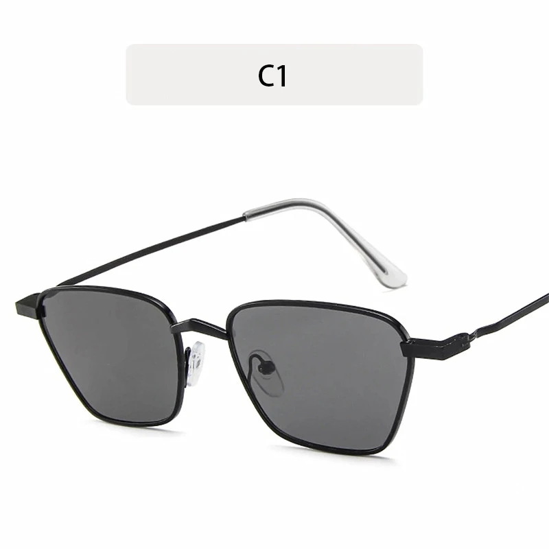 JIAKOU винтажные Квадратные Солнцезащитные очки женские фирменный дизайн Ретро