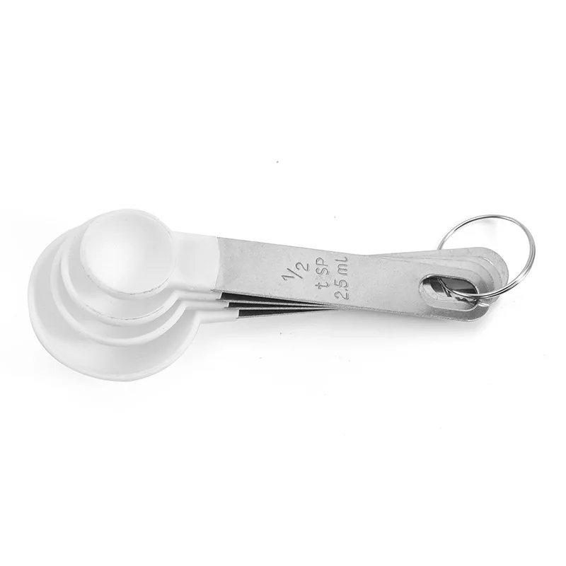 

Measuring Spoon Measuring Cup Spoons 4pcs Kitchen Baking Cooking Tools Set Round
