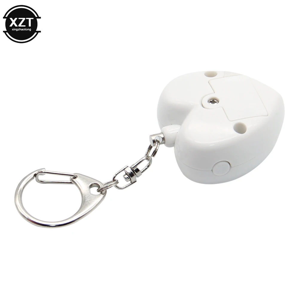 Portable Emergency Girl Women Security Alarms Self-Defense 130 DB Decibels with LED Light Safety Key Chain Pedant Anti-wolf images - 6