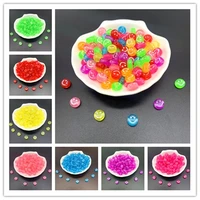 new 50pcs lot 10mm oval shape transparent acrylic spaced beads smile face beads for jewelry making diy charms bracelet necklac