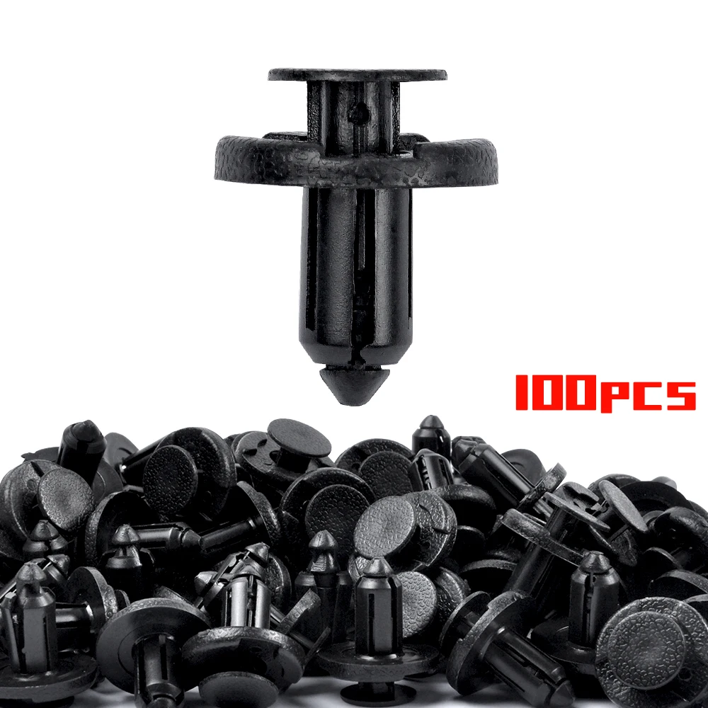 100 шт передний бампер и радиатор поддержка фиксатор зажимы OEM: 11296 AG000 8 мм