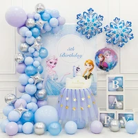 disney frozen princess elsa foil balloons18inch birthday helium balloon baby shower party globos kids toy gifts girls