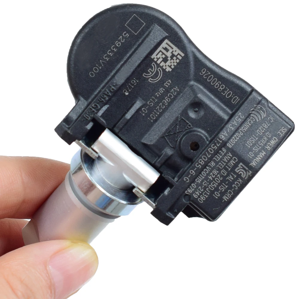 1Pcs New Car TPMS Sensor Tire Pressure Monitor System For Hyundai iX350 Asuna Sunrunner 433Mhz 52933-3V100 529333V100 | Автомобили и