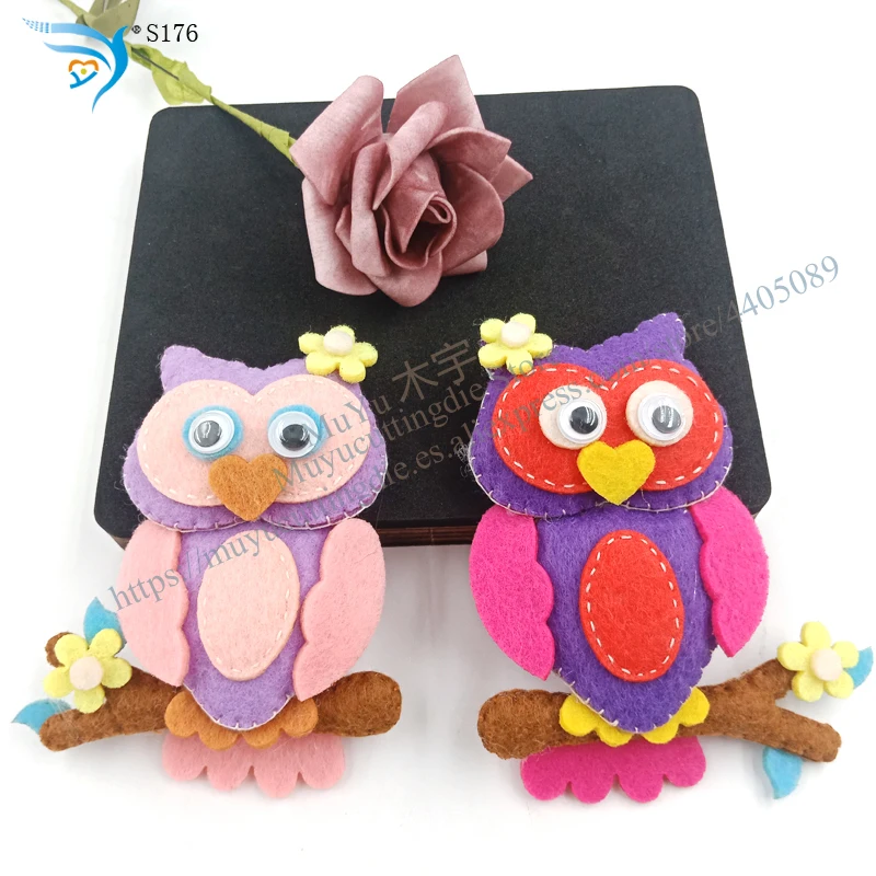 Совы украшения вырезанные небесно-Стальные режущие матрицы совместимы с