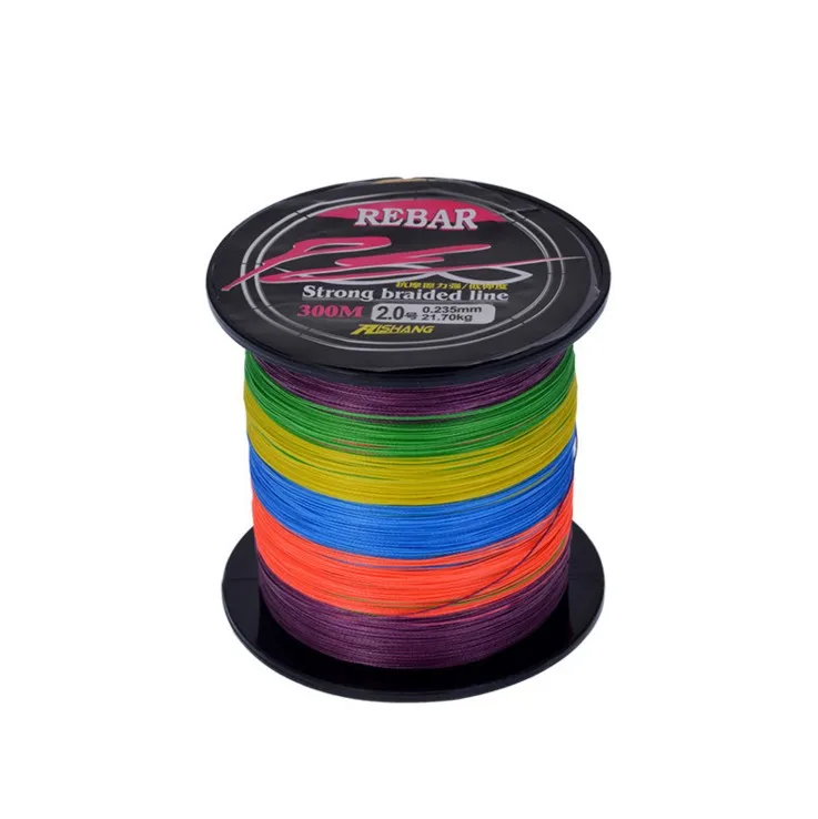 

PE 8 Braided Fishing Line 300M Multicolored Super Strong 8 PLYS Japan Multifilament 10 meters 1 color 0.4#-8# 4.8kg-43.5kg