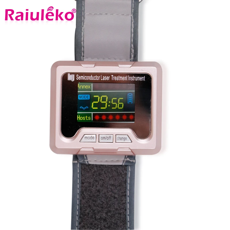 Наручные часы с лазерной терапией домашние диоды высоким кровяным давлением и