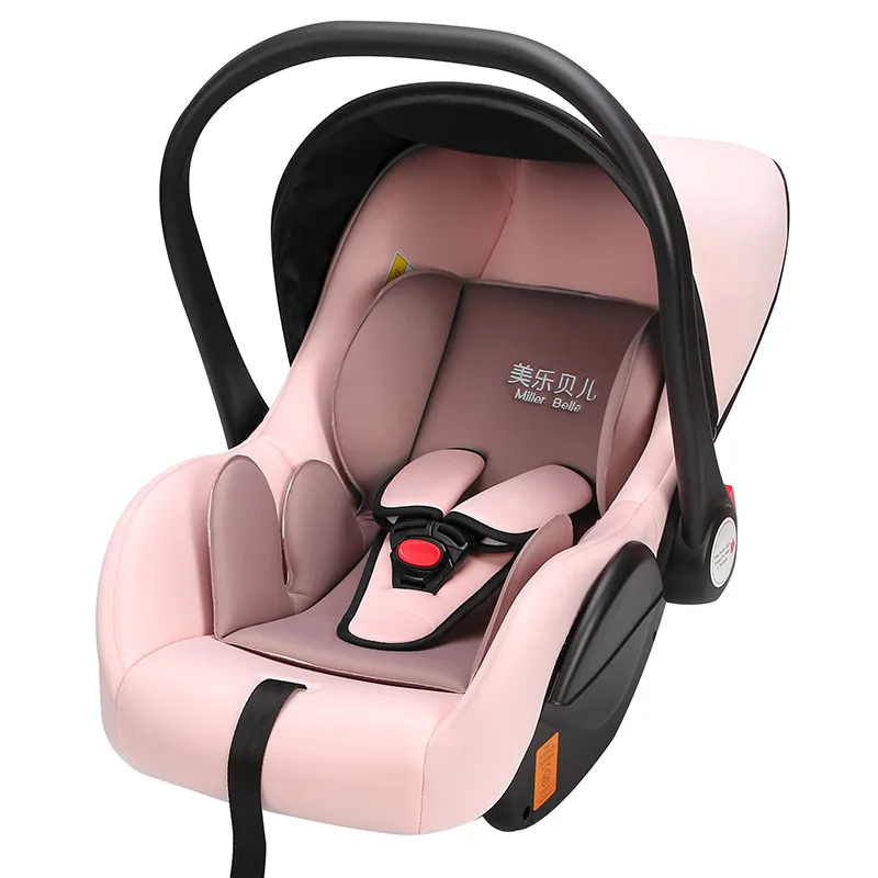 

Рюкзак-кенгуру для детей Безопасность чехлы для сидений автомобиля из ткани, для прогулки переносная Колыбель для новорожденных автомобил...