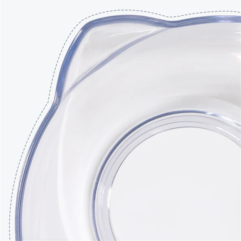 Миска для корма домашних животных прозрачная двойная Автоматическая питьевая