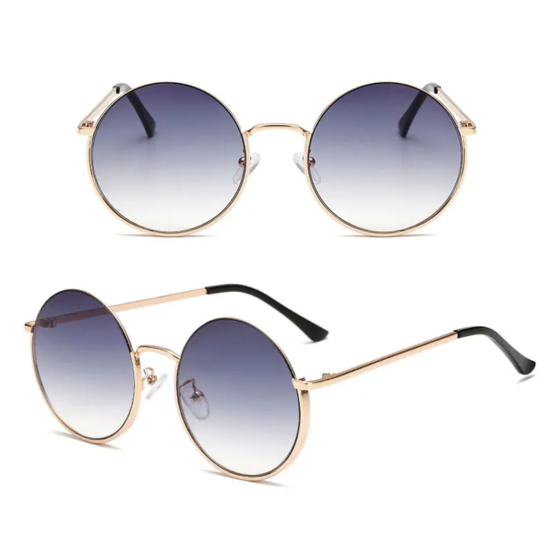 

Gradient Eyewear 2021 New Retro Punk Sunglasses Women's UV400 Eyeglasses Men's Brand Designer Round Gothic Sun Glasses UV400
