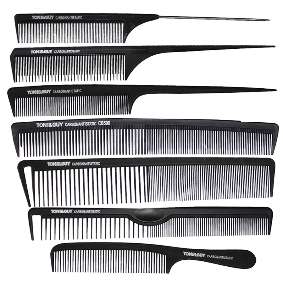 7 шт./компл. профессиональные ножницы для стрижки гребень волос Анти статический