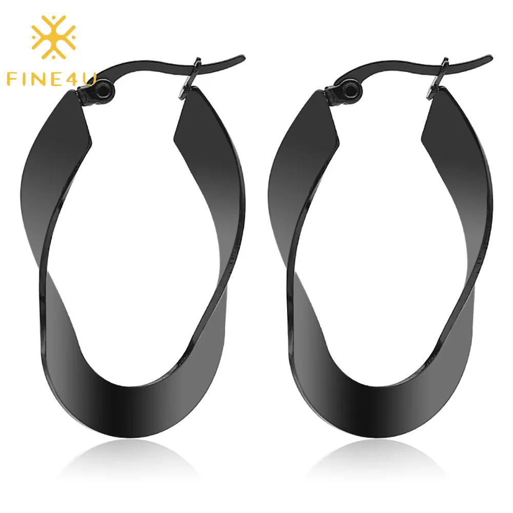 Женские серьги-кольца с Рельефной текстурой | Украшения и аксессуары