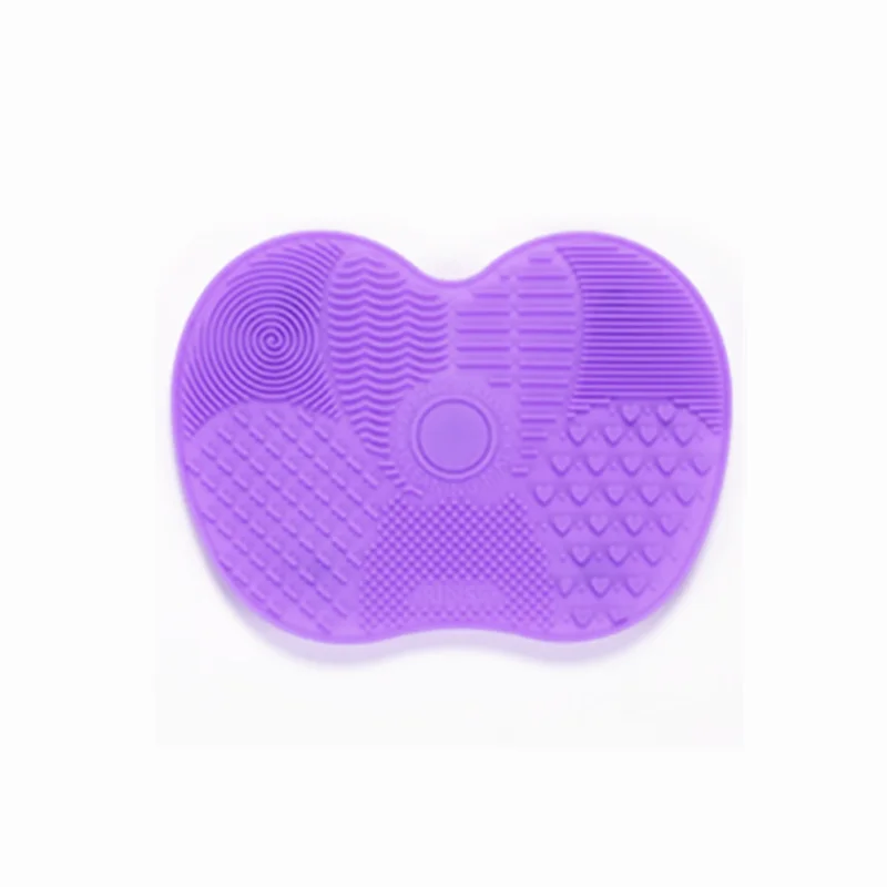 Силиконовый коврик для макияжа 1 шт. очистки мытье кистей гелевый ручной