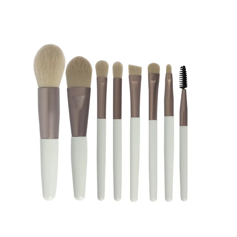 

8Pcs/Set Women Facial Makeup Brushes Eye Shadow Foundation Powder Eyelash Lip Concealer Blush Make Up Brush Tool