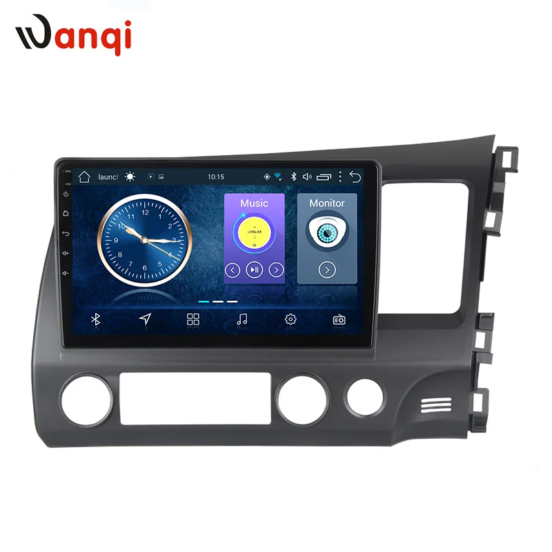 10 1 дюймов wanqi 8 Автомобильная GPS-навигация для RHD Honda civic 2004-2011 поддержка правой руки
