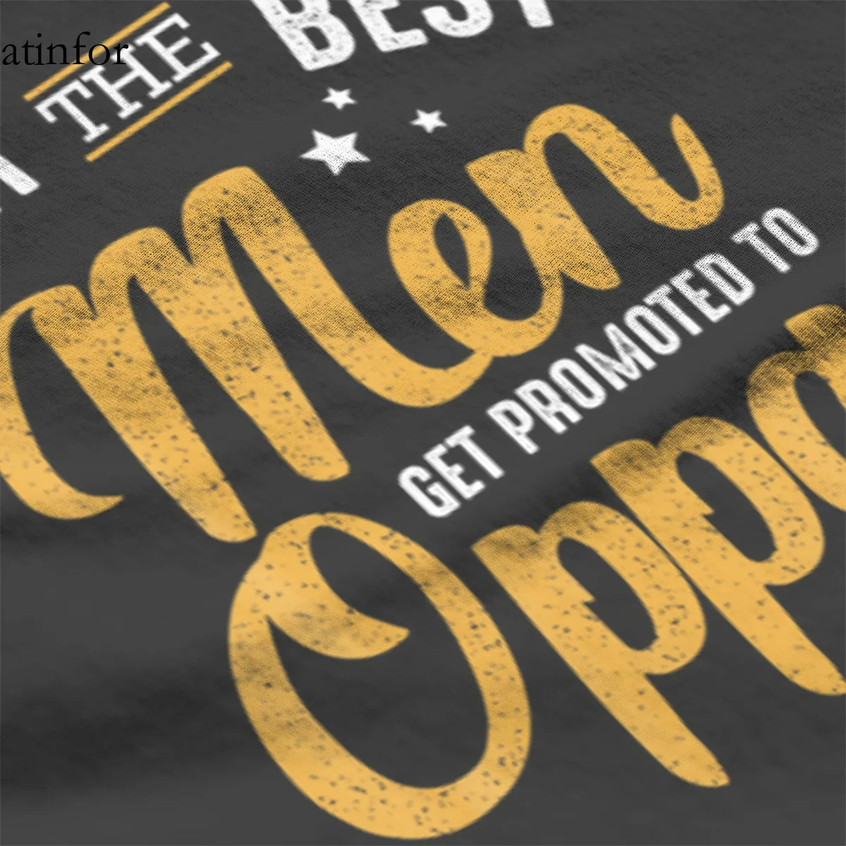 Только самые лучшие мужчины получают повышение до Оппа забавная Футболка в