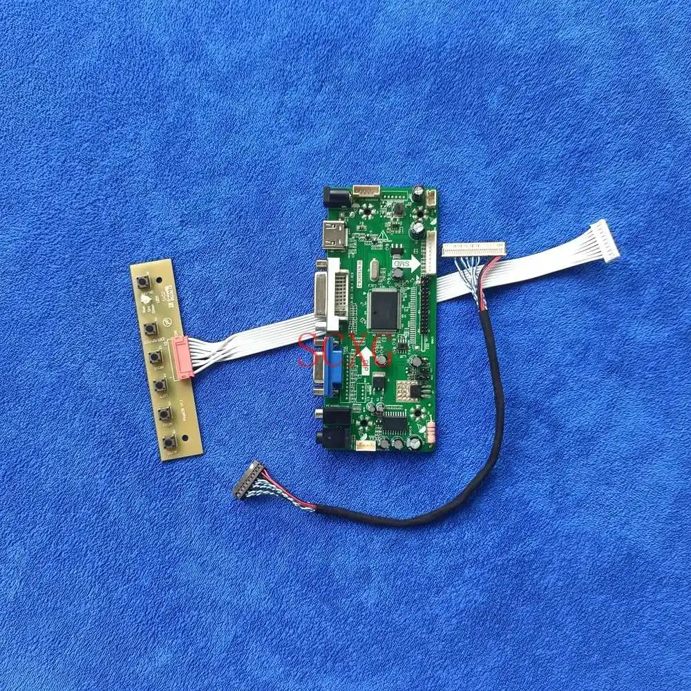 

M.NT68676 Drive Controller Board Screen Fit CLAA102NA0ACG/CLAA102NA0ACW Kit DVI VGA HDMI-compatible LED LCD 30 Pin LVDS 1024*600