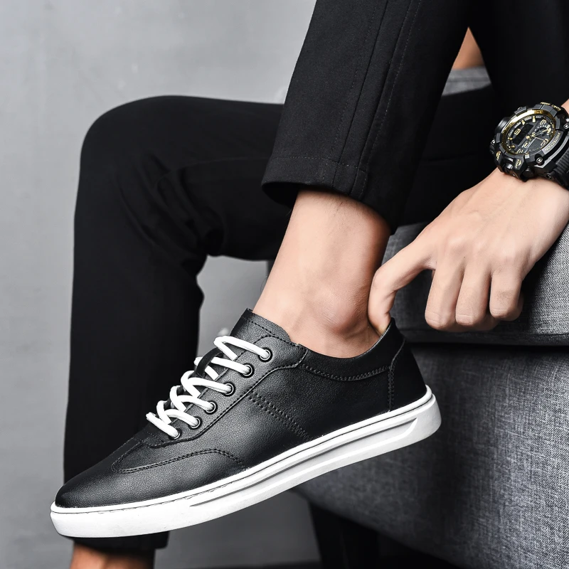 Мужские белые кроссовки мужская повседневная обувь дышащие модные мужские