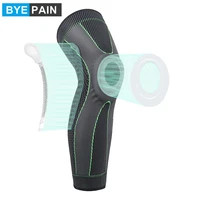1pcs full leg compression sleeve for women men with side spring stabilizers patella gel pad stretch long leg sleeve for sports
