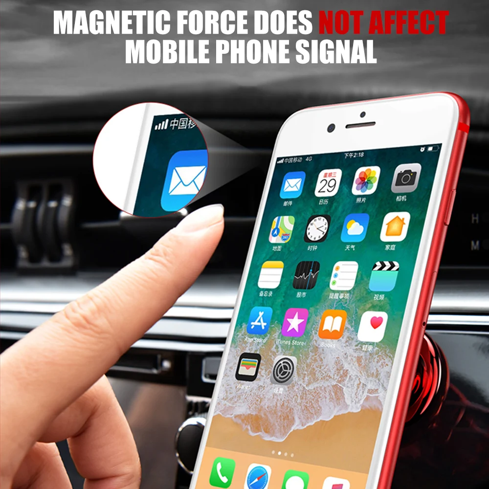 Universal Cute Kitten Magnetic Car Phone Holder For iPhone 12 Pro Max Huawei Xiaomi Redmi Samsung LG Phone Holder Stand In Car