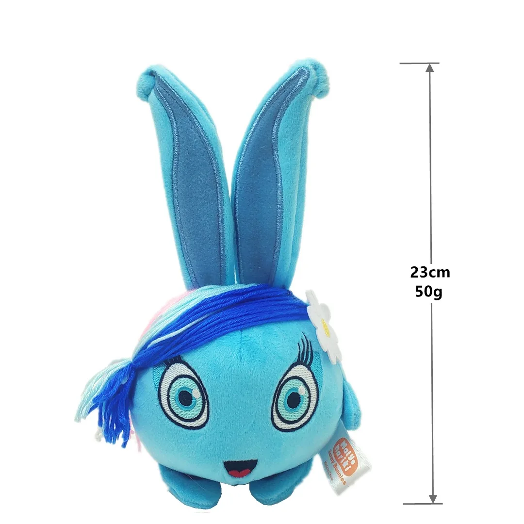 Conejo de peluche de dibujos animados para ni&ntilde;os y ni&ntilde;as, conejo de peluche suave para dormir, regalo de cumplea&ntilde;os, 5 piezas-5