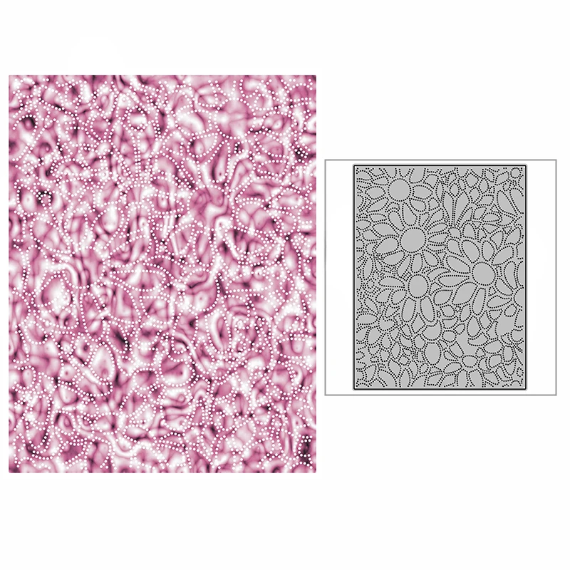 

Новинка, пластина с пятнистыми подсолнухами, рельефная форма 2021, металлические Вырубные штампы для декора «сделай сам», скрапбукинга, альбо...