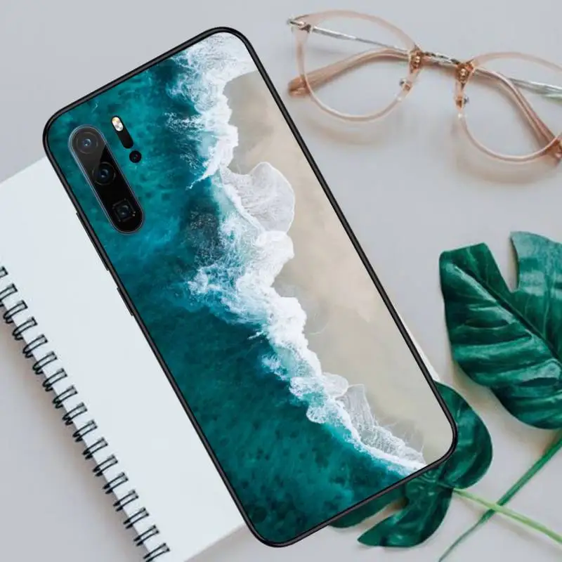

sea wave Phone Cases For Huawei P40 P20 P30 lite Pro P Smart 2019 Mate 40 20 10 Lite Pro Nova 5t
