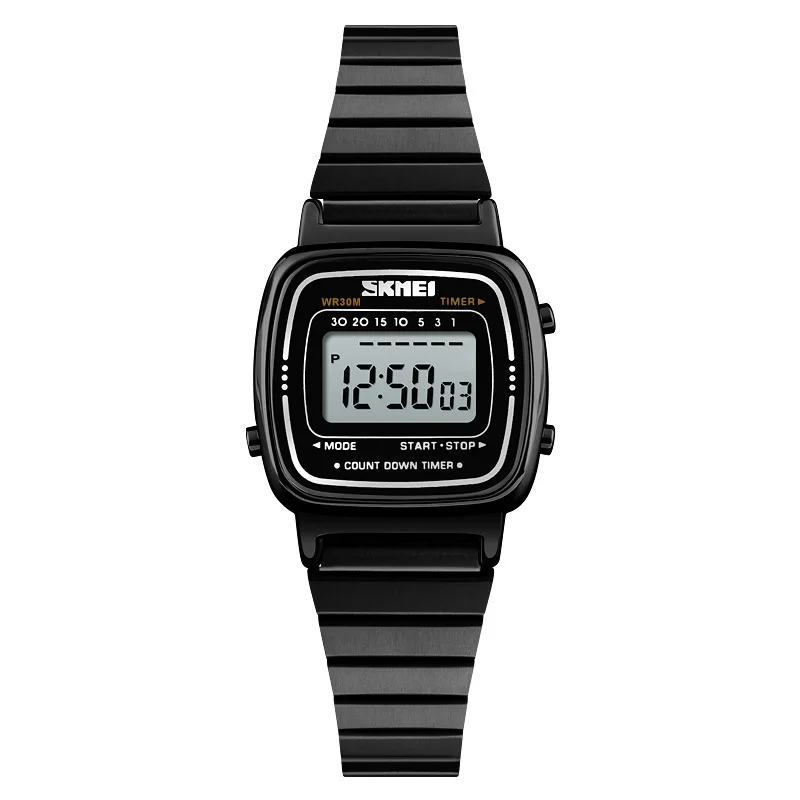 Часы Skmei женские цифровые со светодиодной подсветкой изысканные повседневные