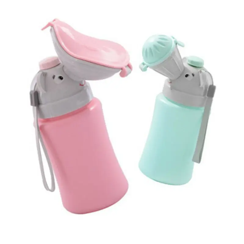 

Potties Kids Potty Training Portable Urinal Toilet Baby Boy Girl Car Travel Supply 500ML