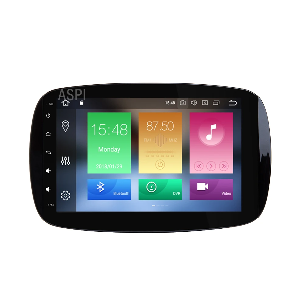 8 ядер Android 0 4G RAM 32G ROM автомобильный dvd плеер для Smart Fortwo 2016 2017 2018 GPS Навигация стерео