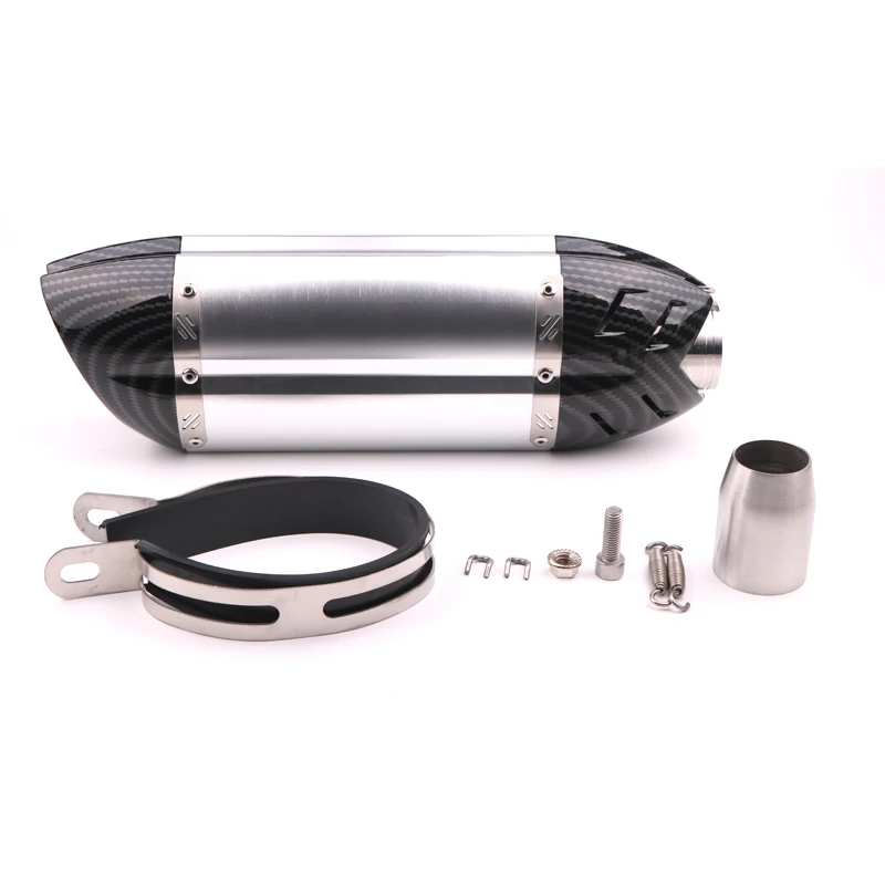 

MT-03 MT03 R25 R3 motorcycle exhaust muffler Full system contact middle pipe + exhaust FOR Yamaha R25 R3 2014-2016 Slip On
