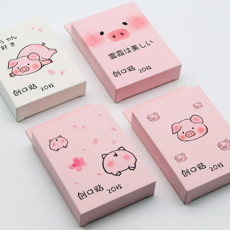 20 шт./лот Милая повязка помощь одноразовая наклейка на рану kawaii аптечка первой