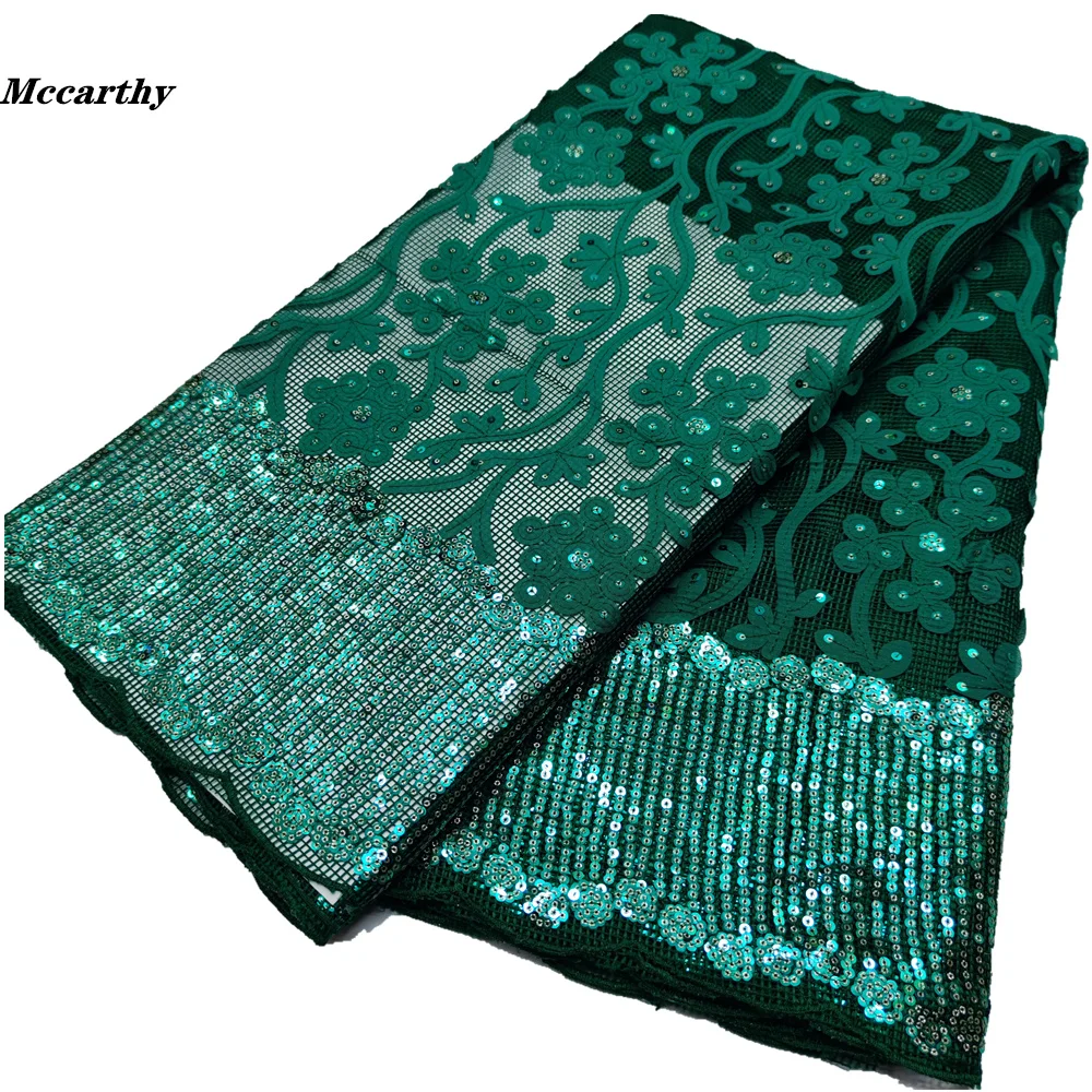 

Mccarthy New Guipure Cord Lace Fabric 2021 African Lace Fabric With Sequins Water Soluble Cord Laces for Nigerian Party Dress