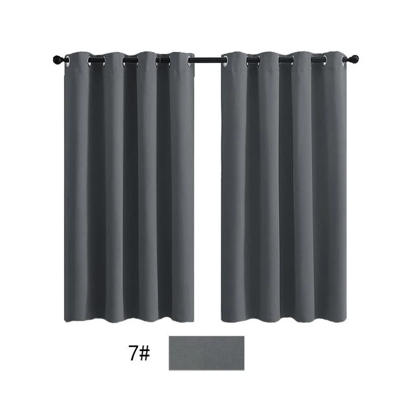 

2 Thermal Blackout Curtains - Light Gray - 140 X 260 Cm A6