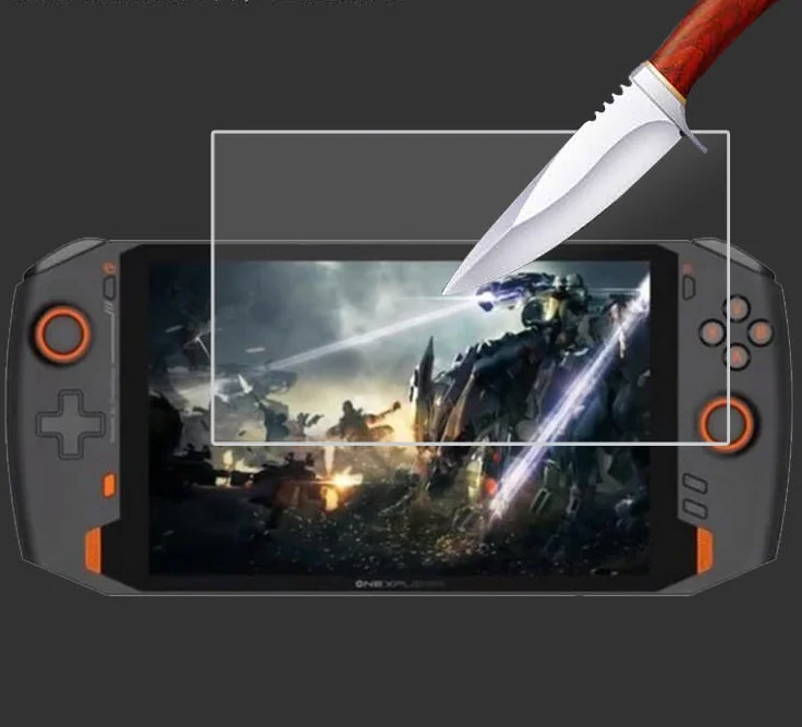 Onexplayer-Protector de pantalla de vidrio templado a prueba de explosiones, pel&iacute;cula protectora de luz azul, pantalla LCD para Onexplayer de 8,4"-1