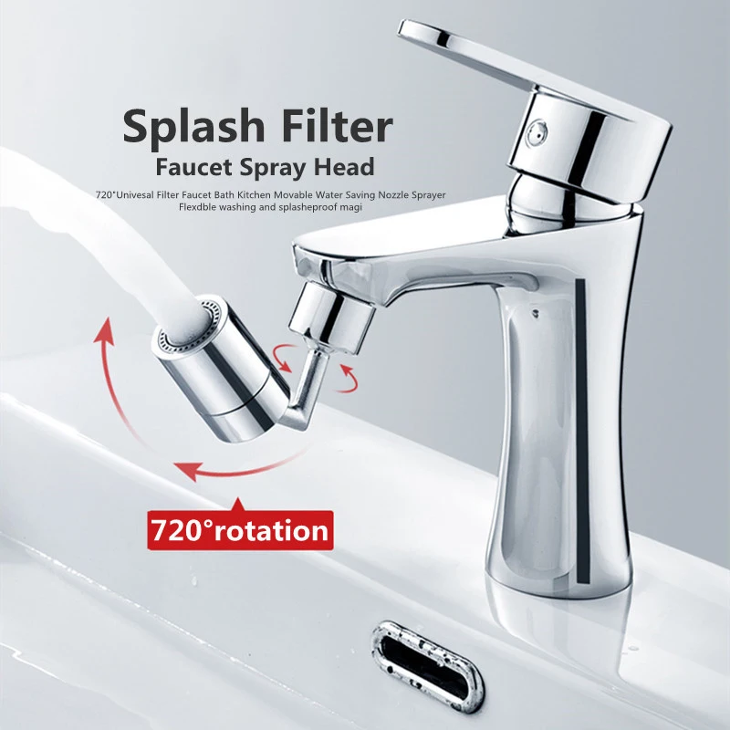 CCC Rotation Faucet Mixer Aerator Water Diffuser For Kitchen Bathroom Filter Nozzle Bubbler Spray Attachment | Обустройство дома